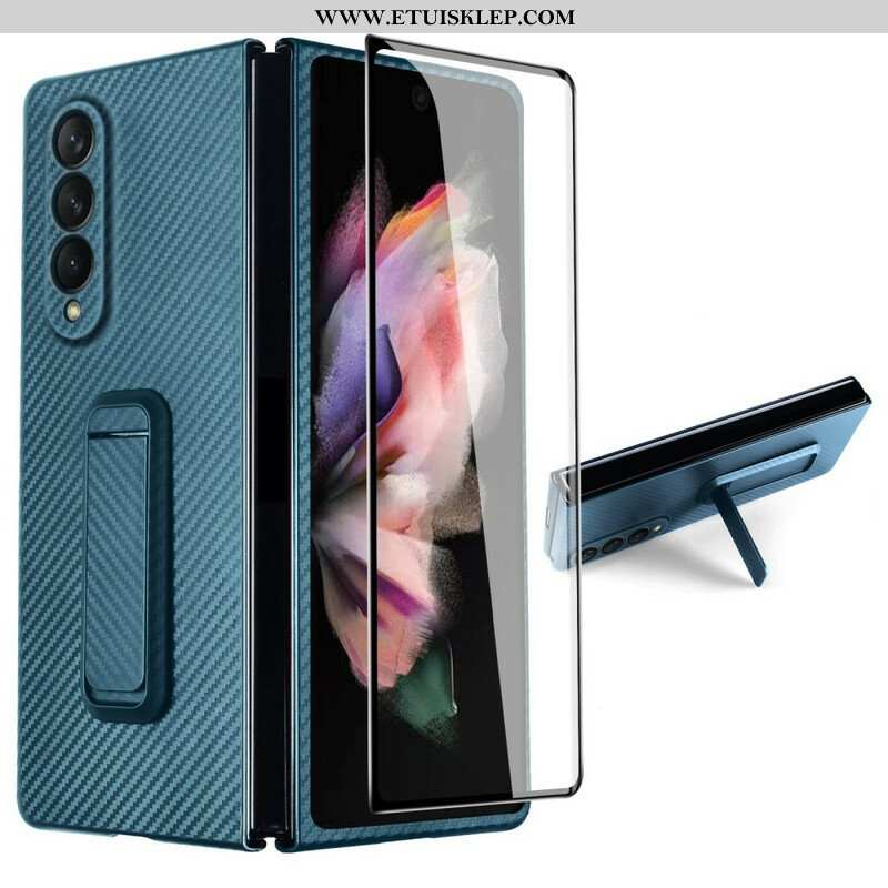 Etui do Samsung Galaxy Z Fold 3 5G Etui Ochronne Wsparcie I Ochraniacz Ekranu